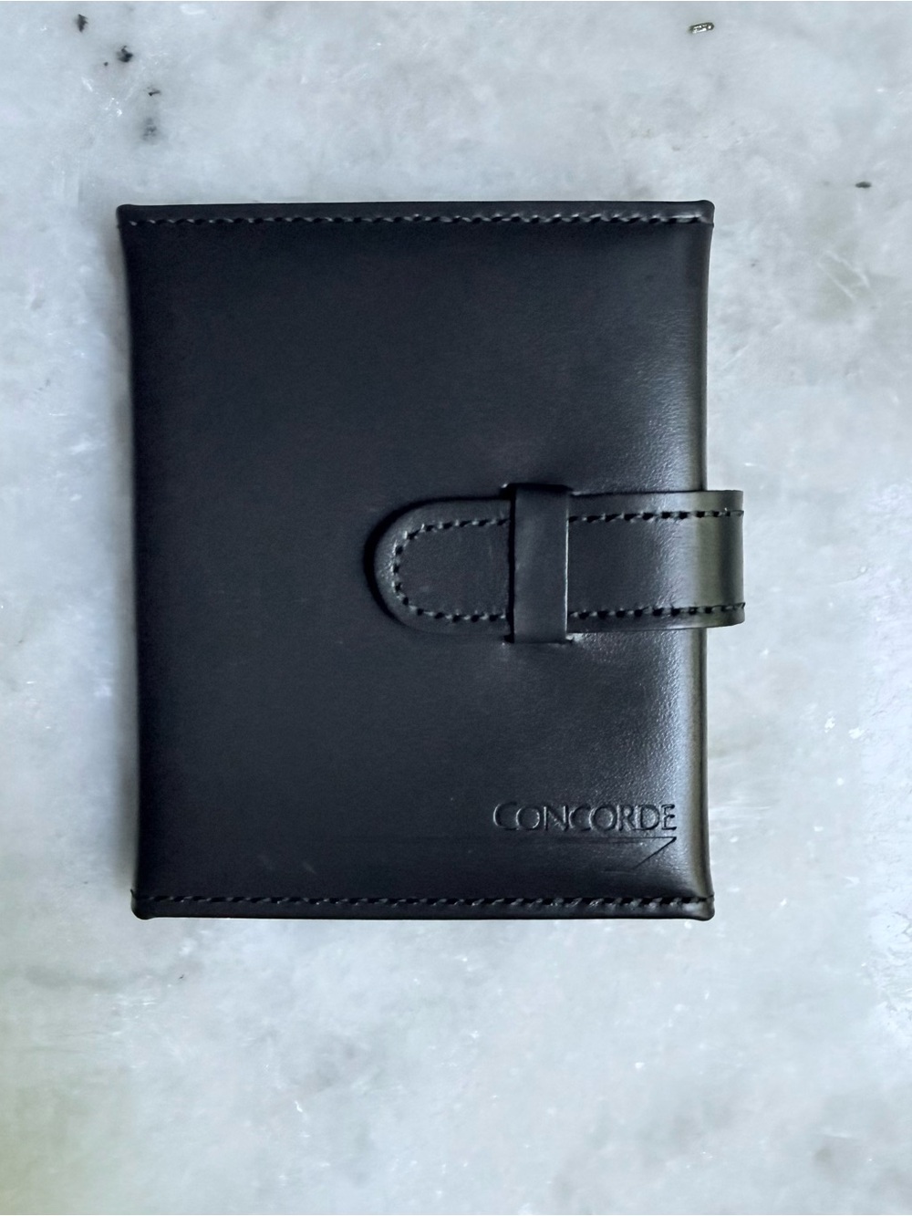Rare British Airways Concorde
Trifold Gray Leather Wallet